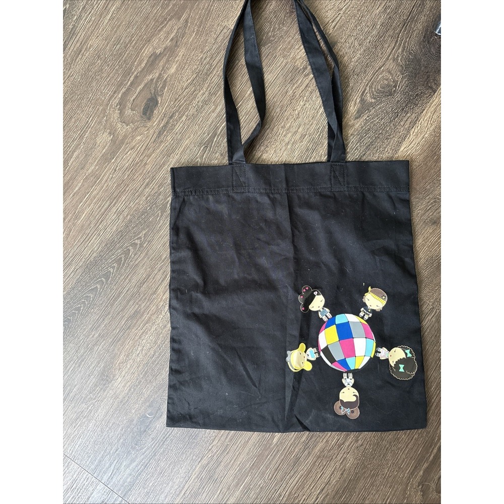 Rare Harajuku Lovers Fragrance Tote Bag - Black - Promotional Bag. Gwen Stefani